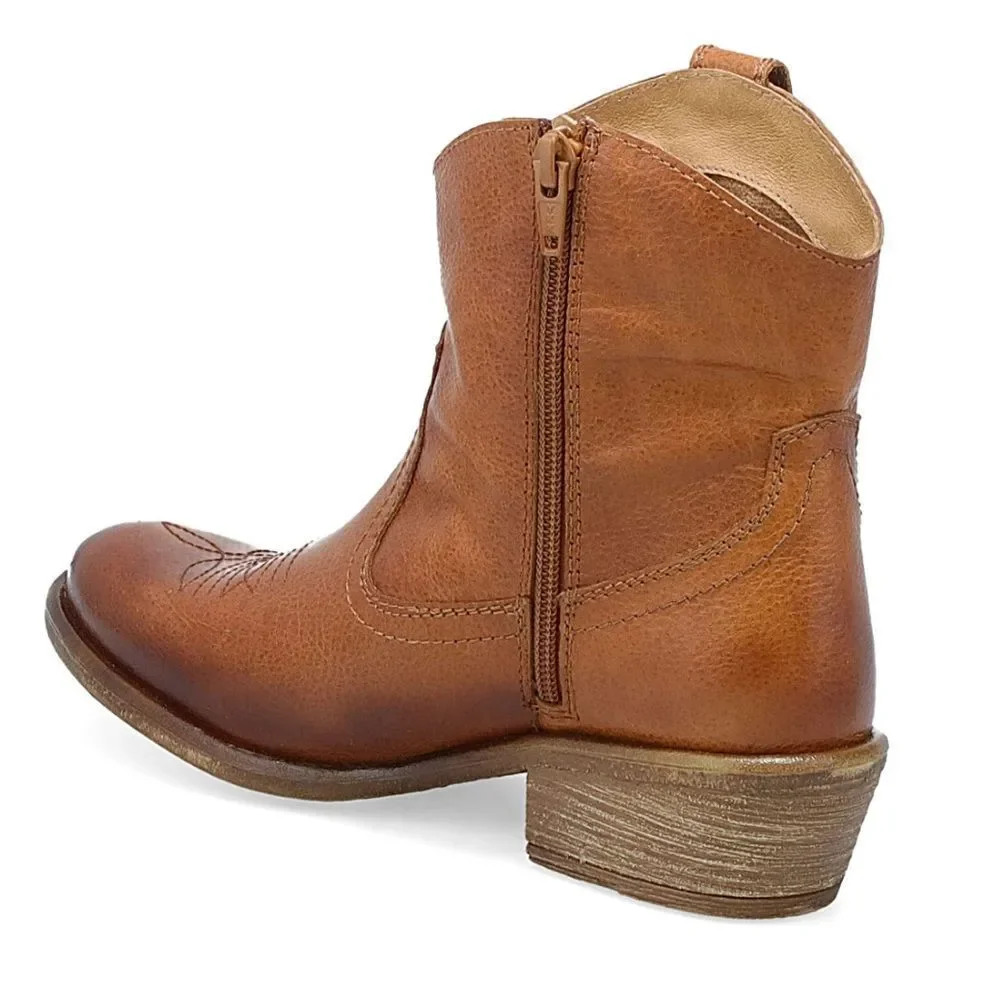 Miz Mooz Carlitos Cowboy Bootie Brown US 10.5